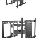Soporte Tv Base 55 65 75 80 85 90 95 100 Doble Brazo Negro