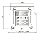 Bandeja Para Portatil De Adaptacion Vesa Universal Negro