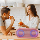 Notabrick Altavoces Bluetooth, Altavoces Portátiles Inalá Color Pink
