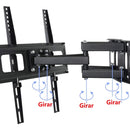 Soporte Para Tv Sony Samsung 50 55 58 60 65 LG 50 55 60 65 Color Negro