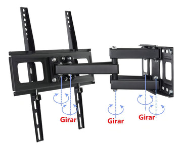 Soporte Para Tv Sony Samsung 50 55 58 60 65 LG 50 55 60 65 Color Negro