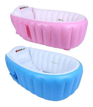 Tina Bañera Inflable Portátil Pink Color Rosa