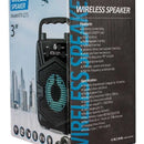 Parlante Recargable Bluetooth Ktx 1271 Usb Fm Sd Speaker Negro