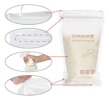 Cmbear Breastmilk Storage 60 unidades