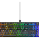 Teclado Gamer Trust Gxt 866 Torix Mecanico Rgb Teclado Negro Idioma Español Latinoamérica