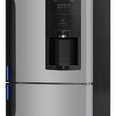 Heladera No Frost Mabe RMB400IBBRX0 418L Plateada con Negro | Bottom Freezer