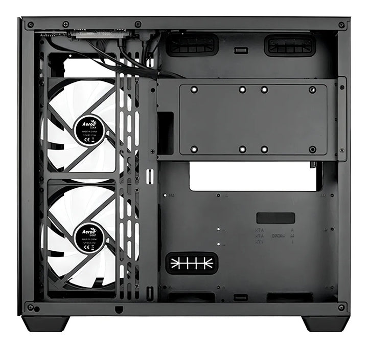 Gabiente Gamer Aerocool Dryft V2 6 Ventiladores Argb Color Negro