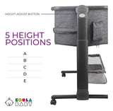 Cuna Portátil Plegable Para Recién Nacido Con Cesta De Almac