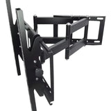 Soporte Tv Pared Doble Brazo 40-80 Pulgadas Vesa Articulado Color Negro