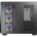 Armario para juegos Antec C5 Argb de vidrio de 4 mm, 7 ventiladores de 120 mm, color negro