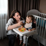 Platos Antideslizantes De Silicona Para Bebés - 3 Unidades