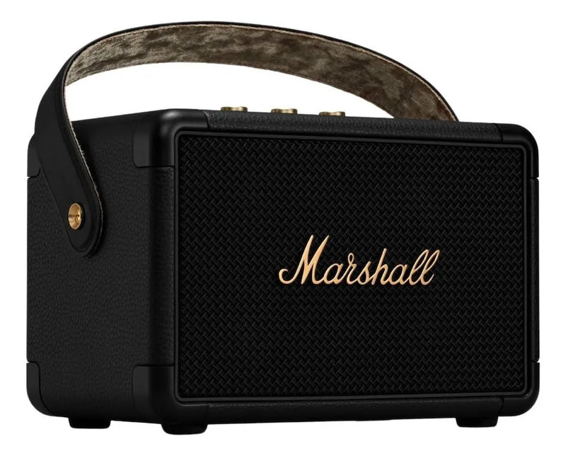 Marshall Kilburn || Parlante Portátil Bluetooth Negro/latón Color Negro