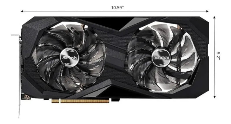 Tarjeta Grafica Radeon Rx 6600 Challenger D 8gb Gddr6