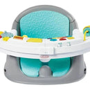 Asiento infantil multifuncional 3 en 1 con sonido Infantino de color gris/verde