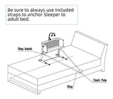 Bebé De La Cuna, Cama Cunas Ronbei De Noche Del Durmiente De