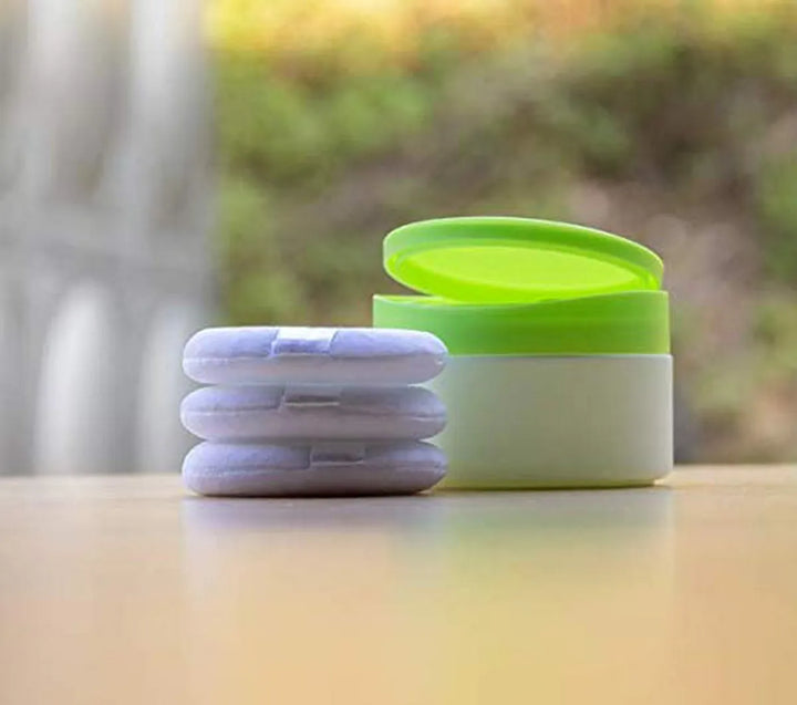 Caja Dispensadora De Talco Para Bebé Con Puff Y Sifter - Ver