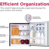 Mini Refrigerador Frigidaire Efr182 Ultra Silencioso De 1.6