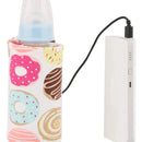 Botella Portátil Usb Para Calentar Leche De Viaje 12 Oz
