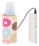Botella Portátil Usb Para Calentar Leche De Viaje 12 Oz