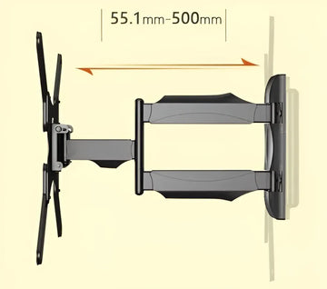 Soporte De Brazo Tv De 32 A 60 Extra Resistente! Color Negro