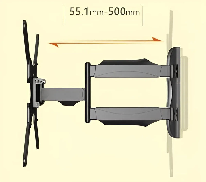 Soporte De Brazo Tv De 32 A 60 Extra Resistente! Color Negro