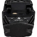 Parlante Recargable Bluetooth Ktx 1271 Usb Fm Sd Speaker Negro