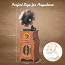 Radio Fm Altavoz Retro Antiguo Portatil Gran Sonido Madera