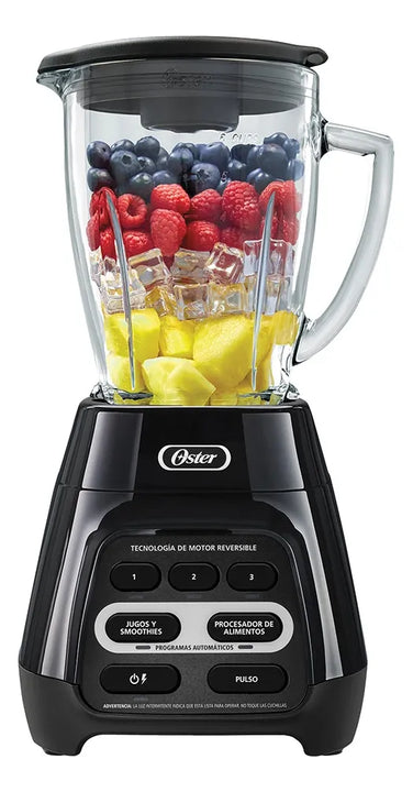 Licuadora Oster Con Programas Automáticos Y Tecnología Reve Color Negro