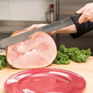 Cuchillo Victorinox Jamon Carnes Profesional Ondeado 30cm Negro