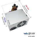 Tecnología Shark 400w Atx 12v V2.1 Fuente De Alimentación De