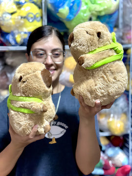 Capibara Peluche Mediano Fino Perfumado Color Café