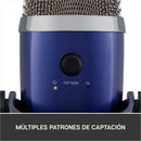 Micrófono Blue Yeti Nano Condensador Omnidireccional color vivid blueS