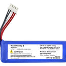 Bateria Litio Parlante Jbl Flip-4 Compacta 3.000 M- Original