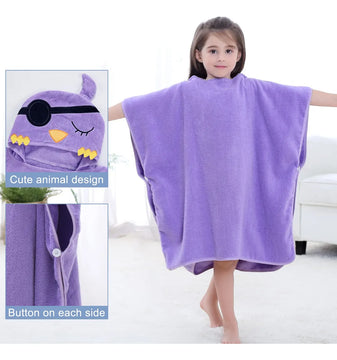 Toalla De Bebe Con Capucha: Diviertete En El Bano