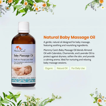 Mommy Care Aceite De Masaje Para Bebés, Fórmula Natural V.