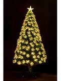 Árbol Fibra Óptica Luces Incorporadas 2.10 Mts Envio Gratis Verde