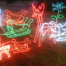 Renos Navideños Luz Led Blanco