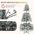 Yitahome Arbol De Navidad Artificial Lleno De Nieve, Pino De