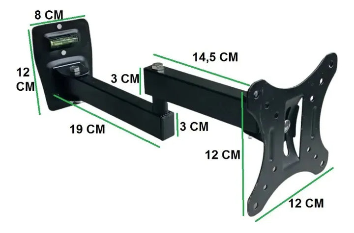 Soporte Starnew Wb-210 De Pared Para Tv/monitor De 10 A 32 Negro