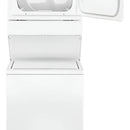 Torre Lavado Whirlpool Eléctrico He 20kgs - Blanca 7mwet4027 Color Blanco