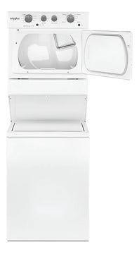 Torre Lavado Whirlpool Eléctrico He 20kgs - Blanca 7mwet4027 Color Blanco