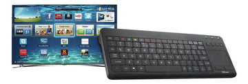 Teclado Trust Sento Para Smart Tv Samsung Color Del Teclado Negro
