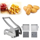 Cortador Picador Triturador De Papas Y Verduras Metálico Plateado