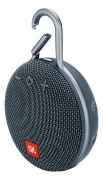 Parlante JBL Clip 3 portátil con bluetooth waterproof ocean blue