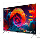 Televisor Hyundai 65 Pulgadas 4k Uhd Qled Smart Tv