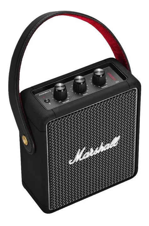 Parlante Marshall Stockwell II portátil con bluetooth waterproof black