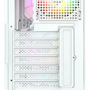 Gabinete Chasis Gamer Xyz Airone 100 Mesh White Rgb Blanco