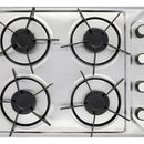 Estufa Empotrar Acero Inoxidable 53 *41 Cm Gas Natural 5609 Color Gris