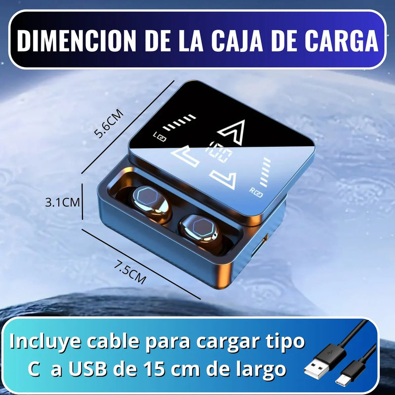 Audifonos Traductores De Idiomas Inalámbricos Simultaneos Negro