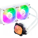 Combo Caja Cooler Master 520 Mesh + Liquid 240l Argb Blanco